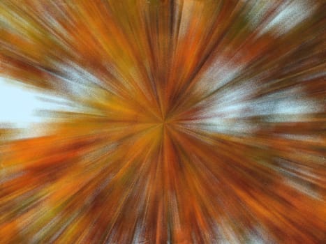 abstrakt,colorful leaves of oak tree in autumn