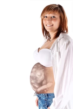 Embryo in the womb