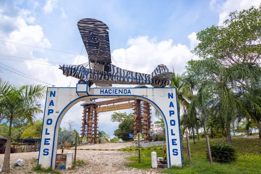 PUERTO TRIUNFO, COLOMBIA - FEBRUARY 26