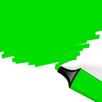 Highlighter with marker