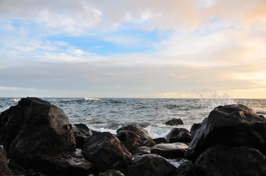 Landscape in South of Tenerife Canary Island Spain