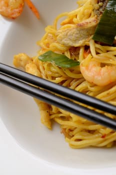 Close up of Bami Goreng