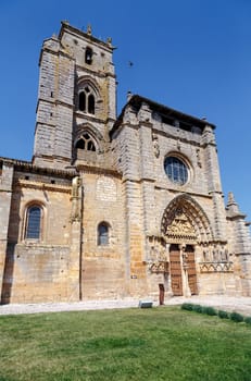 Iglesia de Santa Maria la Real, Sasamon, Spain, UNESCO - the Pilgrim's Road to Santiago de Compostela