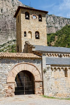 Santa Maria is a Romanesque monastery Alaón Lombard late eleventh century