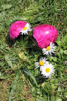 The pink Easter egg