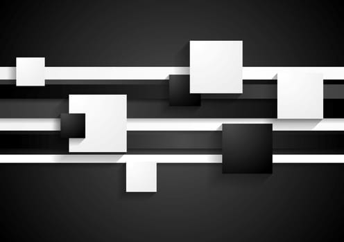 Vector abstract tech bright background