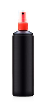 Spray Medicine Antiseptic Plastic Bottle on white background (with clipping work path)