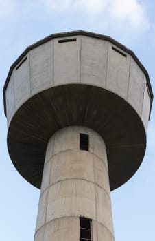 Piezometric water tower used to increase the water pressure.