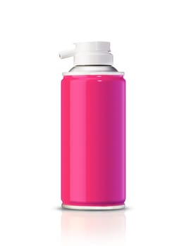 Aluminum spray can, you can use it as painting spray can or Insecticide can.  (with clipping work path)