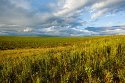 Rugged scenic wilderness mountain landscapes in summer colors of nature to explore