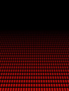 Background perspective with red boxes