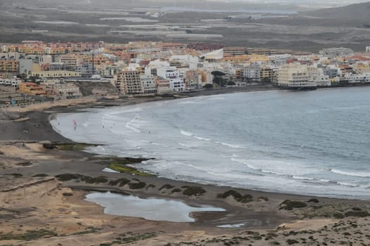 Concept Image Of Seascape In Tenerife Canary Island Spain