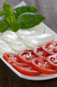 tomato mozzarella