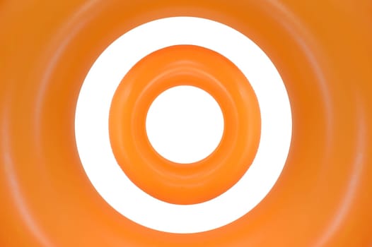 A close up shot of a pool tube