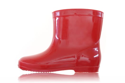 Gum Boots isolated against a white background