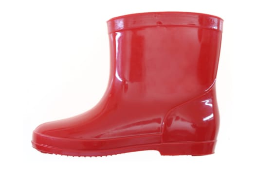 Gum Boots isolated against a white background