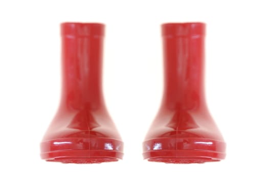 Gum Boots isolated against a white background