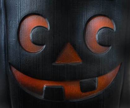 An abstract image of a halloween mask