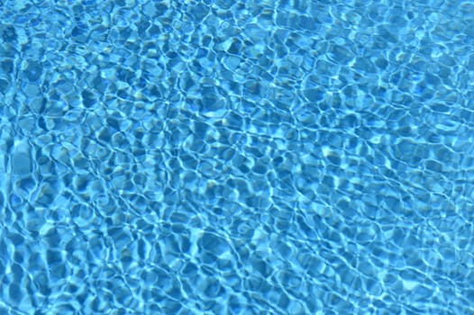 A close up shot of a pool surface