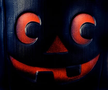 An abstract image of a halloween mask