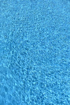 A close up shot of a pool surface