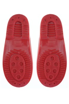 Gum Boots isolated against a white background