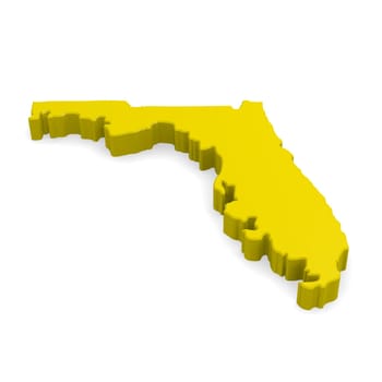 3d map of Florida