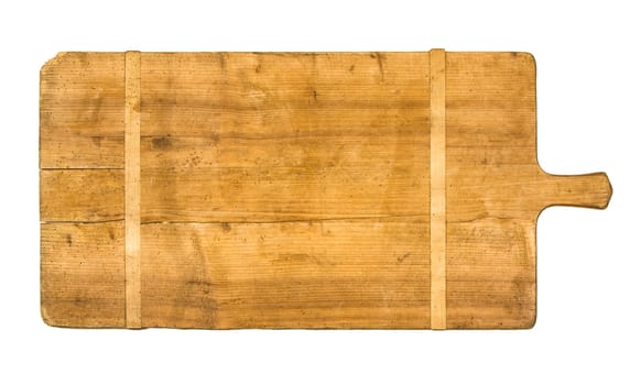 Old rustic wooden kitchen board