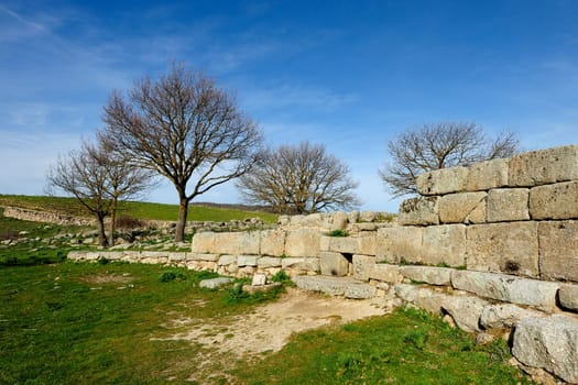 Giants' Tombs of Madau...The necropolis of Madau is located near the Nuraghe complex known as the Gremanu, a necropolis nuragica which is the plateau of Pratobello. Barbagia Ollolai in the middle of the valley of the riu Madau, in the direction of the step of Corru 'and Boi. The complex includes four burial tombs of the giants, made nuragica age, dating back to the Late Bronze-Late Bronze Age (1300-900 BC).