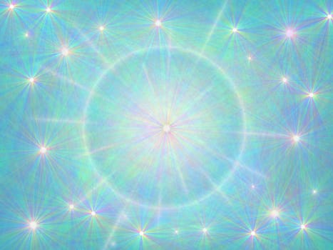 colored background with colored lights and reflex