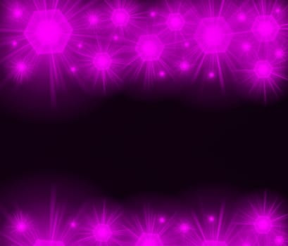 colored background with colored lights and reflex