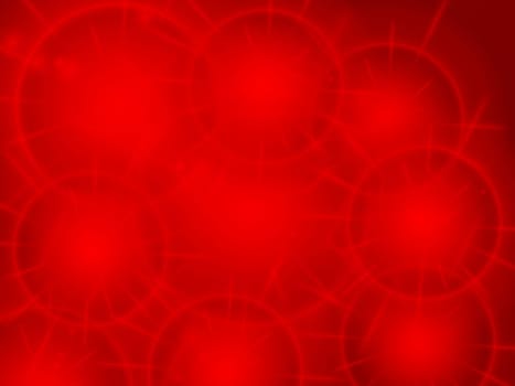 colored background with colored lights and reflex