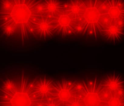 colored background with colored lights and reflex