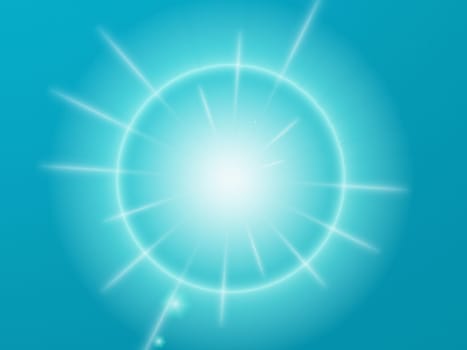 colored background with colored lights and reflex