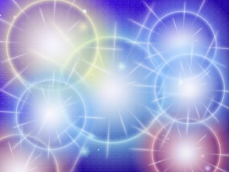 colored background with colored lights and reflex