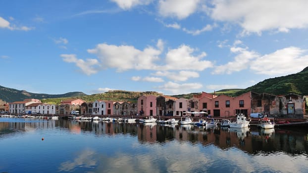 The Tanneries of Bosa is an important example of industrial architecture in Sardinia. The buildings are divided into two floors. On the ground floor there were, in addition to a well and the presses, the large tanks of masonry wood-paneled in which they were immersed skins.