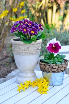Garden spring shabby chic