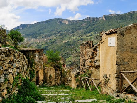 Old Gairo was partially destroyed by a flood in 1951, and in 1963 it was completely abandoned, the new houses were rebuilt a little higher than the half-destroyed village. It 's the most famous ghost town of Sardinia, surely one of the most beautiful and picturesque corners of Ogliastra and the whole island.