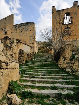 Old Gairo was partially destroyed by a flood in 1951, and in 1963 it was completely abandoned, the new houses were rebuilt a little higher than the half-destroyed village. It 's the most famous ghost town of Sardinia, surely one of the most beautiful and picturesque corners of Ogliastra and the whole island.