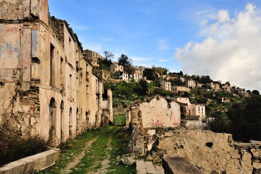 Old Gairo was partially destroyed by a flood in 1951, and in 1963 it was completely abandoned, the new houses were rebuilt a little higher than the half-destroyed village. It 's the most famous ghost town of Sardinia, surely one of the most beautiful and picturesque corners of Ogliastra and the whole island.