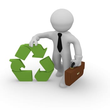 Recycling Business Concept