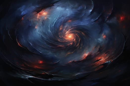 In the realm of fantasy, whirling vortex elementals manifest, harnessing their elemental prowess to conjure powerful storms.