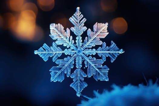 An artistic masterpiece showcasing the exquisite details and singular beauty of individual snowflakes, captured through the lens of macro photography, unraveling their complex, one-of-a-kind designs.