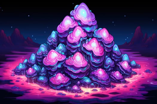 An enchanting depiction of radiant pearl oysters, tenderly nurturing exquisite pearls imbued with enigmatic properties.
