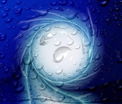 colored background with colored lights and reflex
