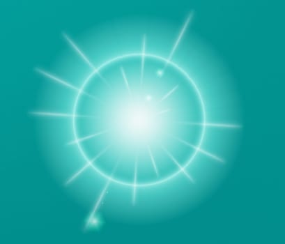 colored background with colored lights and reflex