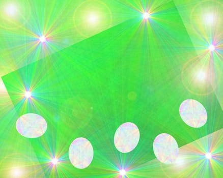colored background with colored lights and reflex