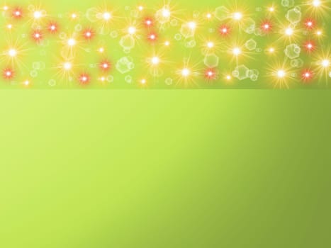 colored background with colored lights and reflex
