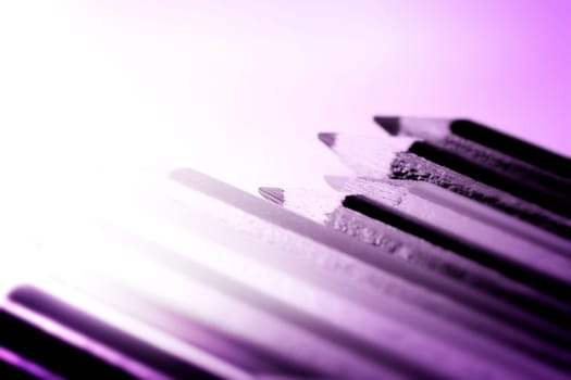 color pencils isolated. More on my portfolio.