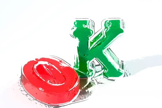 Close-up of letters. More from this series on my portfolio. Another series are also available!